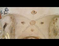 Soffitto con putti, Arcone dell'abside